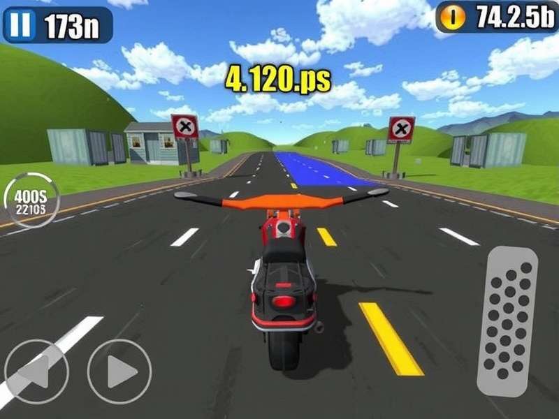 Speed Courier Challenge Gameplay Screenshot